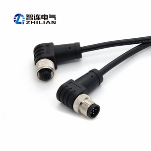 <span class=keywords><strong>Cable</strong></span> de Extensión Moldeado M12 Macho a Hembra o Hembra a Hembra de 2, 3, 4, 5, <span class=keywords><strong>6</strong></span>, 8, 12 Pines, Conector M12 IP67 - Product Image 2