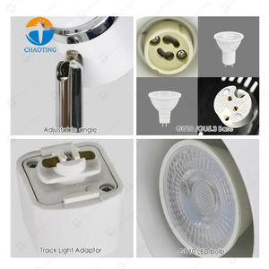 Nouveau design trompette Type boîtier <span class=keywords><strong>de</strong></span> projecteur ajuster 360 Angle <span class=keywords><strong>de</strong></span> faisceau Ceil <span class=keywords><strong>Led</strong></span> <span class=keywords><strong>Spots</strong></span> luminaire <span class=keywords><strong>de</strong></span> piste pour salon <span class=keywords><strong>cuisine</strong></span> intérieure - Product Image 4