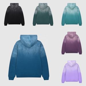 Sudadera con capucha Oversized Heavyweight Essentials para hombre, sudaderas con capucha desgastadas con pintura en aerosol, sudaderas con capucha al por mayor - Product Image 2