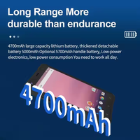 PDA Mobile Robuste M86 5,5 Pouces Android 12 4G IP67 avec Lecteur de Code-Barres 1D 2D, Tablette PC pour Système de Gestion des Stocks
