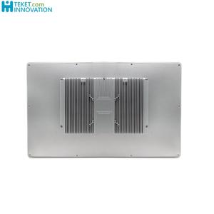 PC de panel táctil capacitiva industrial integrada sin ventilador de aluminio de 23,8 pulgadas con Intel Core <span class=keywords><strong>i5</strong></span> Celeron J6412 2 LAN 6 COM - Product Image 5