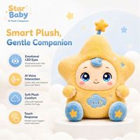Doudou Apaisant et Réconfortant pour Enfants : Compagnon de Nuit, Aide Émotionnelle, Jouet en Peluche pour Histoires et Bavardages