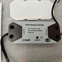 Interruptor Inteligente para Puerta de Garaje con Control por Voz, Compatible con Alexa y Google Home, Control Remoto para Puerta de Garaje, Tuya WIFI