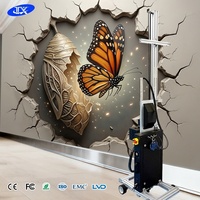 Imprimante jet d'encre 2-en-1 TXC avec encre UV pour murs et sols, impression 3D intégrée, matériau flexible automatique, vitesse de 20 ppm