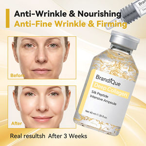 سيروم مضاد للشيخوخة للعناية بالبشرة بعلامة تجارية خاصة، أمبولات الكولاجين العميق والببتيد، سيروم مرطب للوجه بالأربوتين - Product Image 3