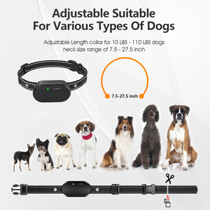 Hundetrainings-E-Halsband mit 3 Sicheren Trainingsmodi, Wiederaufladbar, Wasserdichtes Elektrisches Hundeschockhalsband mit Fernbedienung für Hunde - Product Image 2