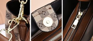 ALH0004 Designer Women's Handbag <strong>Medium</strong> Crossbody Bucket <strong>Purse</strong> with Large Capacity Roomy Bag - Product Image 3