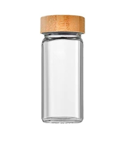 Thủy tinh gia vị lọ chai rỗng vuông Gia vị container Shaker có nắp đậy kín kim loại nắp gia vị lọ chai - Product Image 3