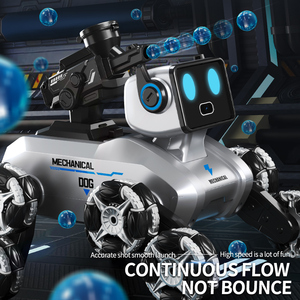 Nueva llegada truco <span class=keywords><strong>Robot</strong></span> perro programable RC juguete electrónico mascota con control de voz regalo de plástico duradero para niños - Product Image 3