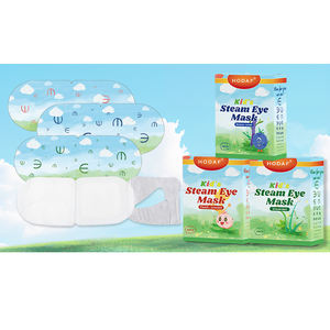 Masque oculaire à la vapeur pour enfants HODAF, personnalisation OEM, parfum de <span class=keywords><strong>myrtille</strong></span>, libération stable, 40 ℃   Masques chauffants pour les yeux contre la fatigue oculaire, lot de 10 pièces - Product Image 6