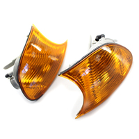 Pour BMW série 3 E46 2D 1998-2001 paire blanc/jaune indicateur clignotant coin lumière lampe 63126904299 63126904230