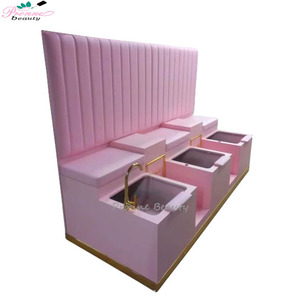 Vente en gros de nouveaux équipements de salon de beauté pour spa, <span class=keywords><strong>station</strong></span> de pédicure en cuir synthétique avec jet tourbillon - Product Image 5
