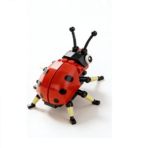 Set di Costruzioni Creative Serie Insetti: Mattoncini Assemblabili Fai-da-te (Ape, Formica, Lumaca) - Product Image 1