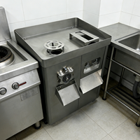 Nouvelle machine 2-en-1 MJQ-3 pour restaurant et boucherie, double moteur, 220V, lame en acier inoxydable, lame amovible automatique, facile à utiliser, sûre