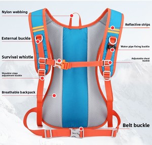 跨境工厂新款水袋防水透气户外骑行马拉松徒步登山包 - Product Image 4