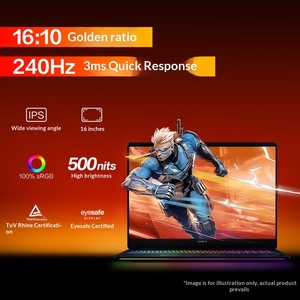 Nouvel ordinateur <span class=keywords><strong>portable</strong></span> de jeu HP OMEN11 16 <span class=keywords><strong>pouces</strong></span> Ultra9-275HX 16G/32GRAM 512G/1TSSD RTX5080-16G GPU 2.5KScreen QHD240Hz <span class=keywords><strong>PC</strong></span> de conception de bureau - Product Image 6