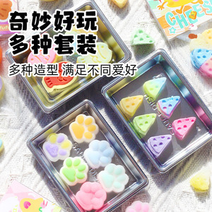 Kit de sculpture miniature Mr Toy, patte de chat, Taiyaki au fromage, en TPE, jouet anti-stress pour enfants de 5 à 7 ans - Product Image 4