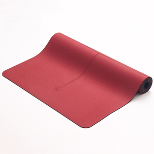<span class=keywords><strong>Esterilla</strong></span> de <span class=keywords><strong>yoga</strong></span> color borgoña diseño personalizado Tpe de goma natural ecológica - Product Image 3