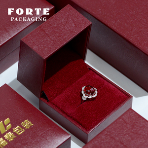 Forte упаковочная коробка для ювелирных изделий из полиуретановой бумаги - Product Image 3