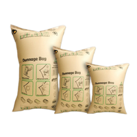 Sacs de calage gonflables personnalisés en papier kraft multicouche, anti-fuite, pour la protection des marchandises en transport