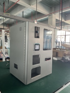 10.1'' Touch Screen Currency Exchange Kiosk Cash/Coin Acceptor Self Service Kiosk SDK Service Support QR <b>Scanner</b> <b>Printer</b> Shop - Product Image 3