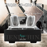 YAQIN SD-CD3 Stereo Audio 6N8P Peningkatan Efek Suara Sinyal Hi-end Tube Buffer Processor Amplifier Rumah untuk Pemutar CD/DVD/DAC