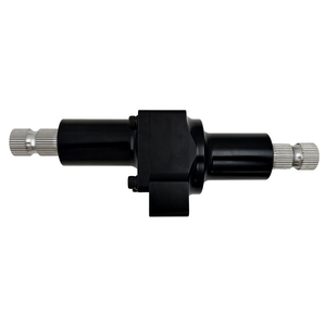 Accélérateur de direction en aluminium, petit format, 2:1, noir, 3/4 pouce, 36 cannelures, haute performance - Product Image 2