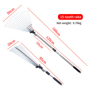 <span class=keywords><strong>คราด</strong></span><span class=keywords><strong>คราด</strong></span>สวนสำหรับเด็กใช้ในอุตสาหกรรมเกรด9 tine เครื่องมือสำหรับทำความสะอาดสวน - Product Image 2