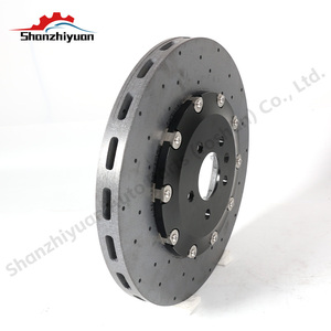 Kit de Rotor de disco de cerámica de carbono para coche, venta de actualización de pieza de 380-405mm para BMW M4 Honda Siming BMW Z4 Subaru BRZ mercedes-benz CLS - Product Image 6