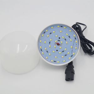 LED Corn <b>Lights</b> E27 Base Aluminum Body AC 85-265V Remote Control Round Shape White Color <b>Workshop</b> Use - Product Image 5