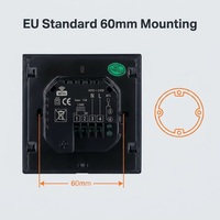Thermostat d'ambiance intelligent Tuya WiFi avec écran LCD pour chauffage au sol électrique, chauffage de l'eau et chaudière à gaz
