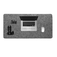 Tapis de bureau multifonctionnel imperméable en feutre, taille personnalisée, tapis d'ordinateur, tapis de bureau