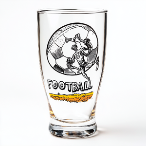 Vaso de Cerveza Grande de Cristal con Diseño de Balón de Fútbol para <span class=keywords><strong>Cata</strong></span> de Cerveza y Barbacoa al Aire Libre - Product Image 6