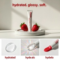 Peptide Lip Treatment Voedende Hydraterende Glaze met Vitamine E CE Gecertificeerd 10ml Cadeauverpakking & Tas