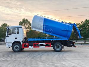 China Made Shacman L3000 15m³ Septic Vacuum Truck Strong <b>Suction</b> <b>Pump</b> Septic Tank Truck for Africa Latin America Middle East - Product Image 6