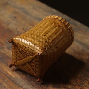 Accesorios retro para el juego de té de bambú lacado: Los Seis Caballeros de la Ceremonia del Té - Aguja de té hecha a mano, Cuchara de té, Cepillo de té - Product Image 4