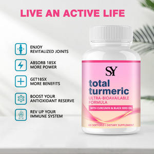 Best-seller Gélules au Curcuma Total Formule Ultra Biodisponible Soutien Profitez d'articulations revitalisées et dynamisez votre système immunitaire - Product Image 3