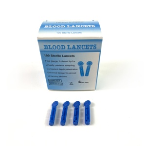 Lancette Monouso Sterili di Sicurezza con Punta Triangolare, Varie Versioni Codificate a Colori per il Prelievo di Sangue Periferico - Product Image 3