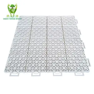 China Factory Price Supply Anti-slip Vinyl Interlocking Flooring Tiles Using for Tennis Court Ground Covering in low cost