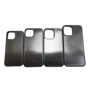 <span class=keywords><strong>Cover</strong></span> per <span class=keywords><strong>iPhone</strong></span> <span class=keywords><strong>13</strong></span> <span class=keywords><strong>Pro</strong></span> <span class=keywords><strong>Max</strong></span> di Alta Qualità e Vendita Calda, Custodia Antiscivolo Durevole in TPU Nero con Scanalature - Product Image 1