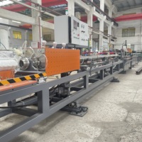 Máquina de recocido de tubos de acero inoxidable de alta precisión inteligente sin conexión Hangao con control PLC, caja de engranajes, cojinete, motor y bomba
