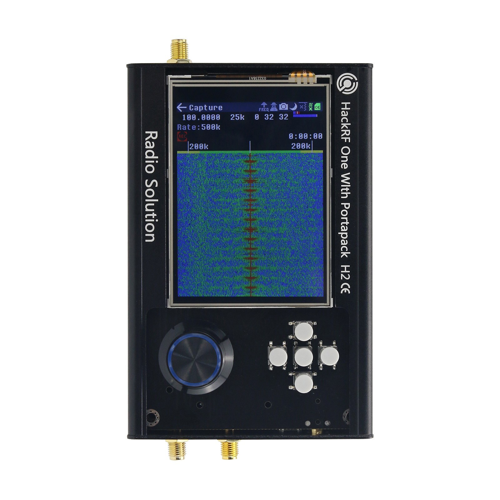SDR Hackrf One with Portapack H2 - 1mhz-6ghz Radio