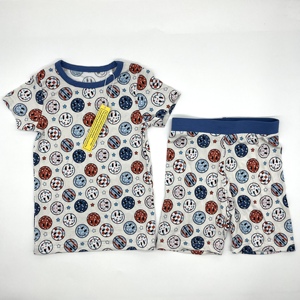 Verano moda bebé 2 uds conjunto manga corta Niño ropa <span class=keywords><strong>de</strong></span> dormir transpirable ropa <span class=keywords><strong>de</strong></span> bebé 2 uds - Product Image 6