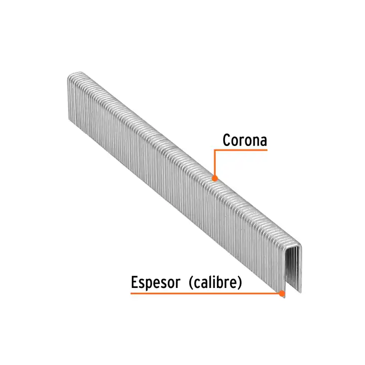 Master with 5 units Box with 5000 crown staples 1/4' caliber 18, 16mm for ENNE-120