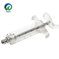 Seringues automatiques continues vétérinaires durables et réutilisables en plastique et acier de 20/30/50 ml pour chevaux, bovins, ovins, porcs, chiens, chats et bétail