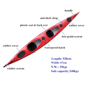 Bateau à rames de course en rivière et lac pour adultes, jeux de Sport aquatique, Kayak, pêche, offre spéciale, - Product Image 6