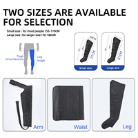 Bottes de compression gonflables en TPU pour mollets, pour la récupération et la circulation, avec massage pneumatique et pressothérapie, confortables pour l'œdème lymphatique, certifiées CE