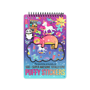 Libro de Pegatinas Fashion Angels - Pegatinas Súper Geniales, Totalmente Épicas y Lindas con Temática de Animales y Espacio para Niños - Product Image 1