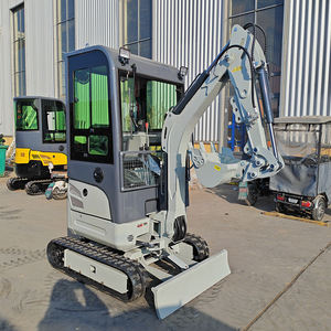 <span class=keywords><strong>Mini</strong></span> Escavatore da 1,5 Tonnellate con Cingoli in Gomma per Agricoltura, Piccolo Escavatore Diesel Multifunzionale ad Alta Potenza, Spedizione Gratuita - Product Image 2