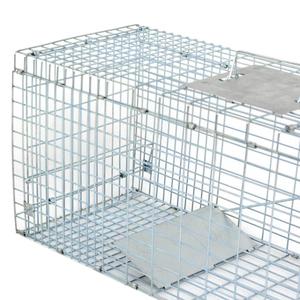 Trampa de animales de una puerta de estilo profesional pequeño para ardilla, conejo, mofeta y visón - Product Image 5